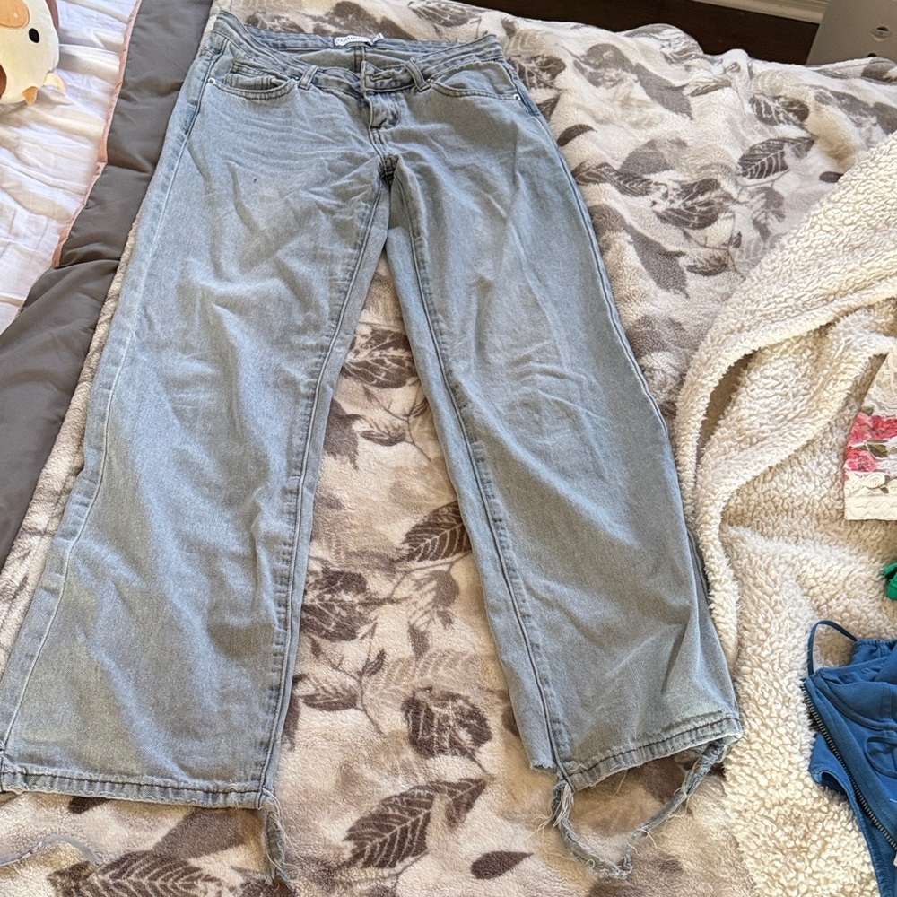 Women's Classic Light Blue Flare Jeans